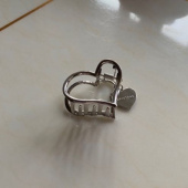 러브이즈트루(LUV IS TRUE) PO HEART PIN(SILVER) 후기