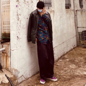 반스(VANS) 스케이트 하이 - (피그 스웨이드) 블랙:블랙 / VN0A4BV618L1 후기