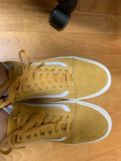 반스(VANS) 올드스쿨 - (피그 스웨이드) 마시멜로우:트루 화이트 / VN0A4U3B19A1 후기
