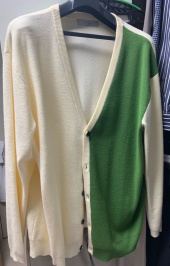 잇터(ITER) PREMIUM CLASSIC CARDIGAN_GREY/SKYBLUE 후기