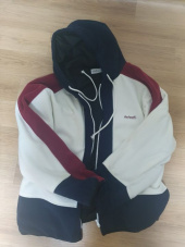 디폴트(DEFAULT) Mix Hood Jacket Ivory 후기