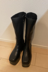 큐리티(CURETTY) C SQUARE TOE BOOTS_BLACK 후기