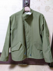 유니폼브릿지(UNIFORM BRIDGE) fishtail blouson black 후기