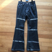 어글리쉐도우(UGLYSHADOW) STRIPE DENIM PANTS 후기