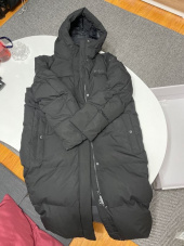 디스커버리 익스페디션(DISCOVERY EXPEDITION) 레스터G 여성 스몰로고 구스다운 롱패딩 (B/BLACK) 후기