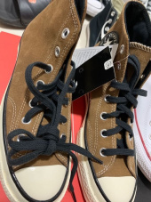 컨버스(CONVERSE) 척 70 시즈널 스웨이드 클로브브라운 169337C 후기