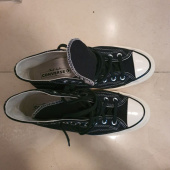 컨버스(CONVERSE) 척 70 벨크로 패치 블랙 169893C 후기