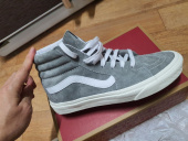 반스(VANS) 스케이트 하이 - (피그 스웨이드) 그레이프 주스:스노우 화이트 / VN0A4BV618Q1 후기