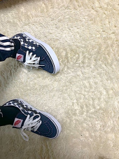 반스(VANS) 스케이트 로우 - 블랙:트루 화이트 / VN0A4UUK6BT1 후기