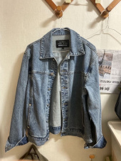 오무진(OMOO JEANS) 크롭 라인 데님 자켓 (L.INDIGO) 후기