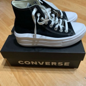 컨버스(CONVERSE) 척테일러 올스타 무브 블랙 568497C 후기