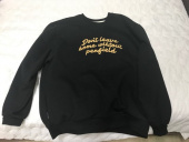 펜필드(PENFIELD) 스크립트 체인스티치 기모 맨투맨 M/GREY_FL4KM14U 후기