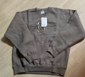 스컬프터(SCULPTOR) Satin Applique Sweatshirt Dusty Blue 후기