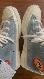 컨버스(CONVERSE) 컨버스 X 벅스 버니 척 70 그레이 169222C 후기