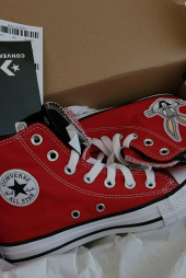 컨버스(CONVERSE) 컨버스 X 벅스 버니 척테일러 올스타 레드 169224C 후기