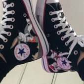 컨버스(CONVERSE) 컨버스 X 벅스 버니 척테일러 올스타 블랙 169225C 후기