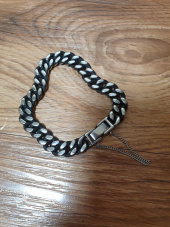 스칼렛또블랙(SCALETTOBLACK) SCB096 Stringed blacken bracelet 후기