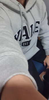예일(YALE) 2 TONE ARCH HOODIE GRAY 후기