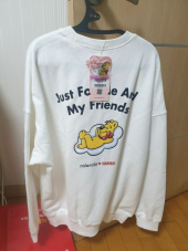 로라로라(ROLAROLA) (TS-20501) ROLAROLA X HARIBO GOLDBEAR SWEATSHIRT IVORY 후기