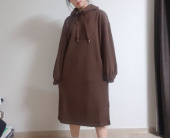 스파오(SPAO) 후드 롱원피스 SPOMA4TG05 후기