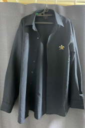 세인트말론(SAINT MARLON) 터틀C 로고 오버핏 셔츠 카키 후기
