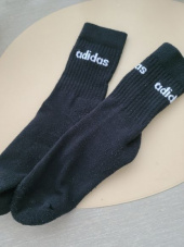 아디다스(ADIDAS) BS 크루삭스 3P - 블랙:화이트 / CZ7292 후기