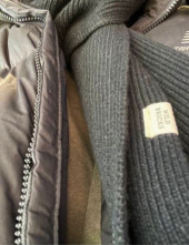 와일드 브릭스(WILD BRICKS) CASHMERE BLEND KNIT MUFFLER (charcoal) 후기