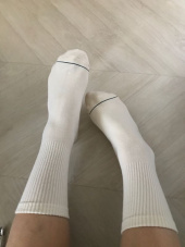 클로브(CLOVE) Clove Logo Socks (Ivory) 후기