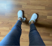 크록스(CROCS) 공용 CLASSIC LINED CLOG WGY (20FUCL203591) 후기