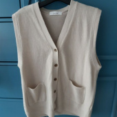 레미(LEMME) TWIN POCKET CASHMERE VEST (IVORY) 후기