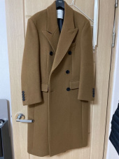 던스트 포 맨(DUNST FOR MAN) UNISEX NEW TAILORED DOUBLE-BREASTED CASHMERE COAT OLIVE CAMEL_M_UDCO0F115CM 후기