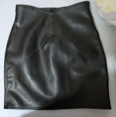 포텐스타(POTENT STAR) Wave leather skirt - ivory 후기