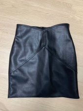 포텐스타(POTENT STAR) Wave leather skirt - ivory 후기