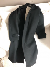 유니폼브릿지(UNIFORM BRIDGE) wool balmacaan coat black 후기