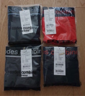 코데즈컴바인 이너웨어(CODES COMBINE INNERWEAR) 레터링 아웃밴드 드로즈 2PACK(NY/GY) 후기