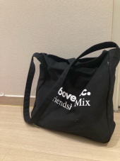 엘엠씨(LMC) LMC X A6OVE FRIENDSHIP MIX CANVAS ECO BAG black 후기
