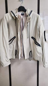 엄브로(UMBRO) Full Zip-Up X Padding Beige (U0421CPJN7) 후기