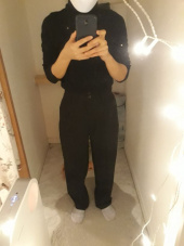 누브(NOUVE) Highwaist Button Trousers-Black 후기