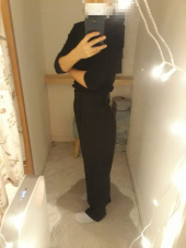 누브(NOUVE) Highwaist Button Trousers-Black 후기