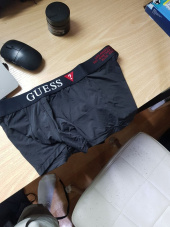 게스언더웨어(GUESS UNDERWEAR) 블랙 시그니처 아웃밴드 드로즈 후기