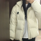 엠엘비(MLB) 메가로고 덕다운 숏패딩 NY (GREY) 후기