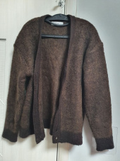 알렌느(HALEINESHOP) GREEN bokashi blushed mohair chunky cardigan(MJ114) 후기