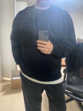 프리즘웍스(FRIZMWORKS) NEEDLEWORK STITCH SWEATSHIRT _ NAVY 후기