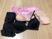 휠라언더웨어(FILA UNDERWEAR) 노와이어 아웃핏베이직 브라 팬티 6종세트(FI4BAD1497FSKN) 후기
