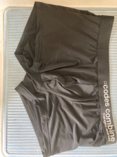 코데즈컴바인 이너웨어(CODES COMBINE INNERWEAR) 빅로고 아웃밴드 드로즈 2PACK (BK/GY) 후기