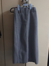 어글리쉐도우(UGLYSHADOW) WOOL LONG SKIRT(BLUE) 후기