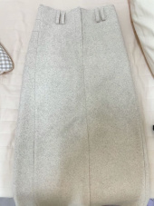 어글리쉐도우(UGLYSHADOW) WOOL LONG SKIRT(IVORY) 후기