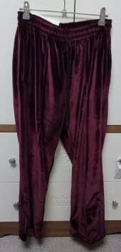 엑스트라오디너리(EXTRAORDINARY) VELVET PANTS_BURGUNDY 후기