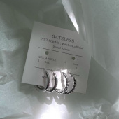 게이트리스(GATELESS) 20mm 링 귀걸이 세트 후기
