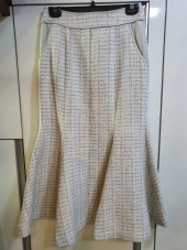 에트몽(ETMON) Tweed Mermaid Skirt Ivory 후기